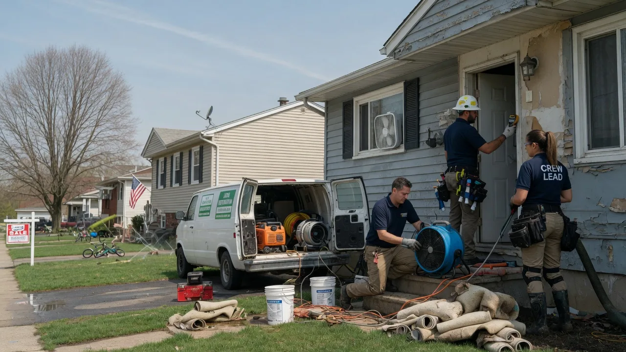 Flood Cleanup in Huntland, TN near me