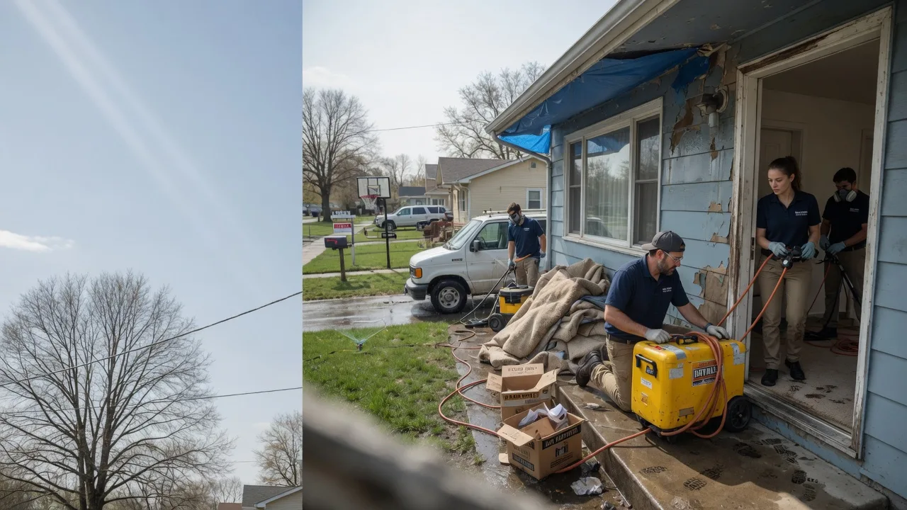 Basement Flood Cleanup in Huntland, TN near me
